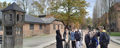 Wyjazd klas VII i VIII do Muzeum Auschwitz - Birkenau.