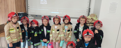 Wielka strażacka przygoda naszych przedszkolaków.