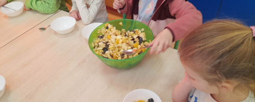 Kulinarny tydzień w grupie starszaków