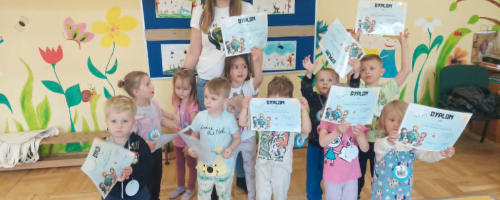 Przedszkolaki uczą się dbać o środowisko