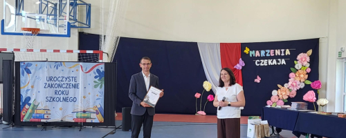 Wręczenie stypendiów i listów gratulacyjnych Wójta Gminy Lanckorona